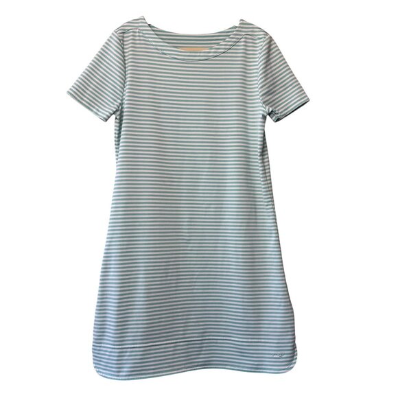 Vineyard Vines Other - VINEYARD VINES Girls Sankaty T-Shirt Dress S 7-8 Toddler Girl Blue Stripes